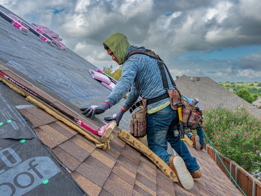 Roofing project photo
