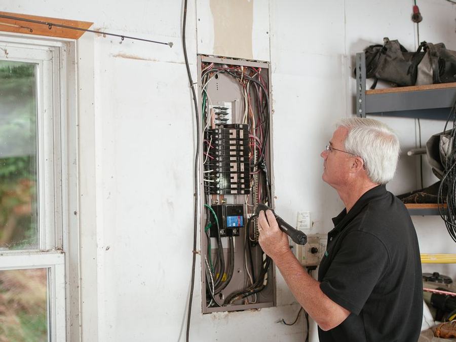 Electrical project photo